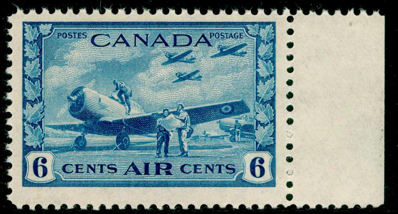 CANADA SG399, WAR EFFORT 6c Blue, UNMOUNTED MINT. Cat £32. 