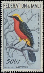 Mali #C2-C4, Complete Set(3), 1960, Birds, Never Hinged