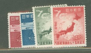 Japan #474-77  Single (Complete Set)