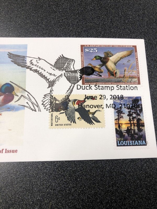 RW 85 Mallard Duck Stamp First Day Cover 2018 