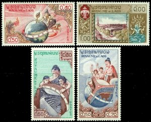 Laos #48-51  MNH - UNESCO (1958)