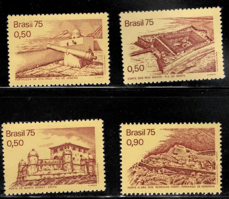 Brazil Scott 1379-1382 MNH** stamp  set