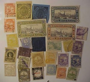 GERMANY HAMBURG LOCAL POST 26 DIFF INCLUDES 3 FAULTY