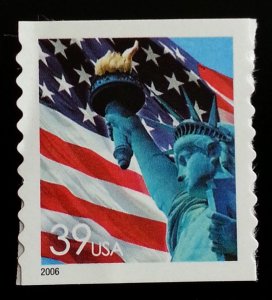 2006 39c Statue of Liberty & Flag, Coil Scott 3981 Mint F/VF NH