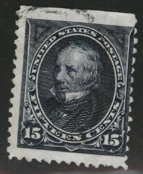 USA Scott 259 Used 1894 Clay stamp No Watermark CV $70