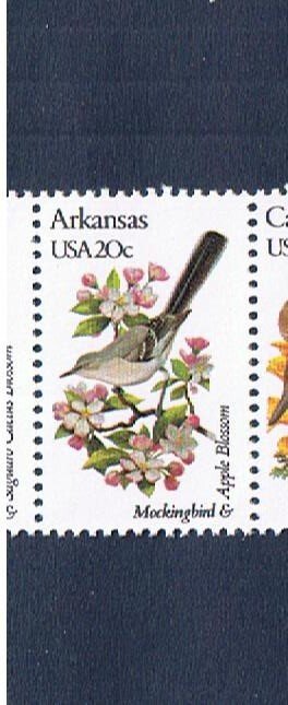 #1956 MVFNH OG State Bird & Flower Free S/H