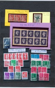 France Mid Period Used Mixture(Appx 230 Items) (Tro 503)