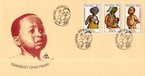 Transkei - 1979 Child Health FDC SG 62-64