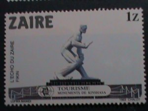 ​ZAIRE-1980 SC# 1115-20-WORLD FAMOUS KINSHASA MONUMENTS -MNH SET VERY FINE