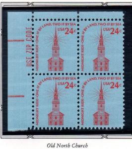 U.S. # 1603 Zip Block MNH. 
