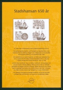 Sweden. Test Print 2006 The Hanseatic 650 Year. Ships. Engraver L. Sjooblom