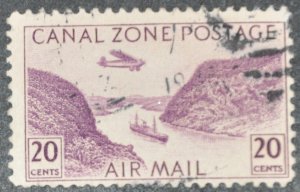 DYNAMITE Stamps: Canal Zone Scott #C11 – USED