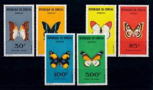 [70589] Senegal 1963 Insects Butterflies  MNH