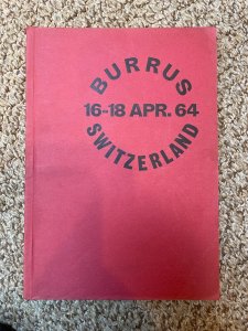 BURRUS COLLECTION Switzerland - April 16-18, 1964 Robson Lowe Auction Catalogue