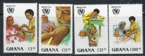 Ghana 1051-54 MNH 1988 set (ak4453)