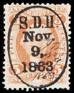 U.S. REV. FIRST ISSUE R27c  Used (ID # 101396)