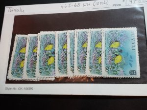 Tuvalu Scott #465-68 Mint Never Hinged!