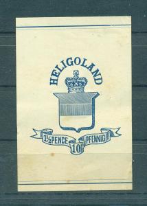 Heligoland from wrapper (2) mint cat value $7.00 net