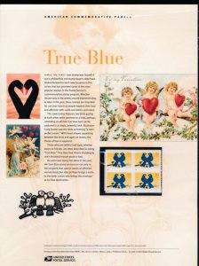 USPS 2006 COMMEMORATIVE PANEL #4029 39c TRUE BLUE