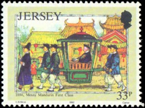 Great Britain Jersey #587-592, Complete Set(6), 1992, Never Hinged