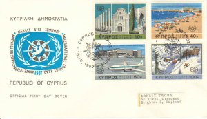 Cyprus Scott 304-307 Label address.