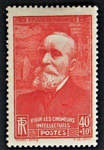 France #B86 MNH 1939 portraits 40c de Chavannes