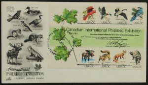 U.S. Used Stamp Scott #1757 13c Canadian Phil Exhib ArtCraft First Day Cover