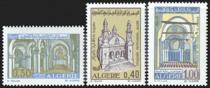 Algeria #456-458  MNH - Mosques (1970)