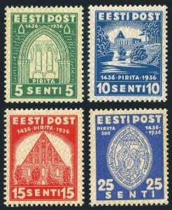 Estonia 134-137, MNH. Michel 120-123. St Brigitta Convent, 500th Ann. 1936.