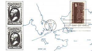 1967 FDC - 8c Alaska Purchase US Airmail - Better Cachet - F25084