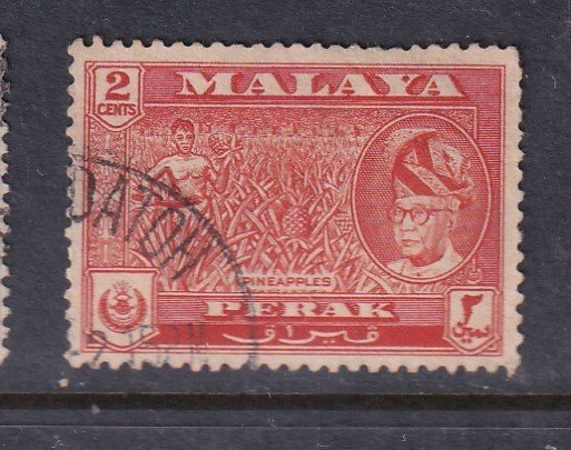 Malaya Perak 1957 Sc 128 2c Used