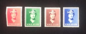 D)1939, NORWAY, COMPLETE SERIES, ISSUE, FOR THE QUEEN MAUD