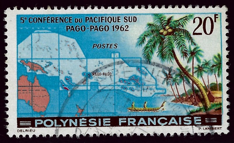 French Polynesia SC#198 Used F-VF...A World of Stamps!