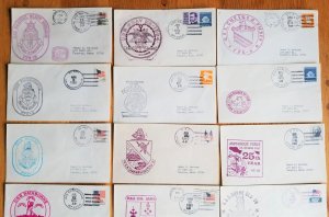 68 Naval Ship Covers