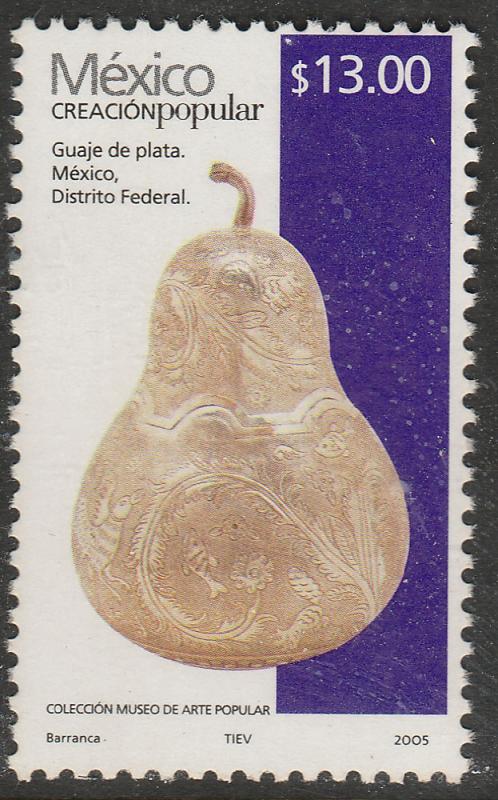 MEXICO 2503, $13.00P HANDCRAFTS 2005 ISSUE. MINT, NH. F-VF.