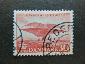 1956 A4P59F29 Denmark 30o Used-