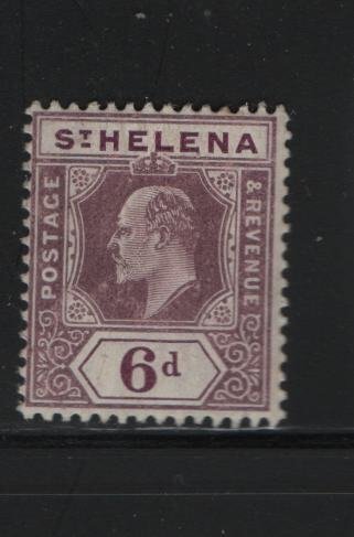 ST. HELENA 72 Hinged, 1912 King Edward VII