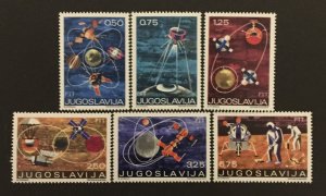 Yugoslavia 1971 #1045-50, MNH, CV$2.35