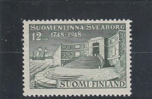 Finland  Scott#  278  MNH  (1948 Sveaborg Fortress)