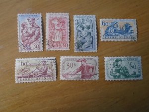 Czechoslovakia  #   979-85  used