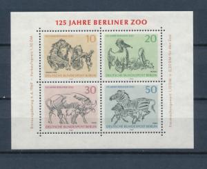 Germany Berlin 1969  Scott  9N275 sheet of 4 MNH- Zoo Animal