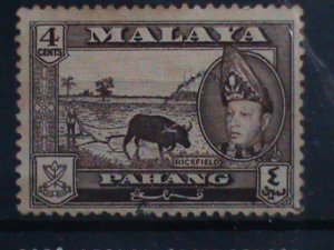 ​MALAYSIA STAMPS: 1961 SC#86 -VERY OLD USED SETS STAMP. VERY RARE