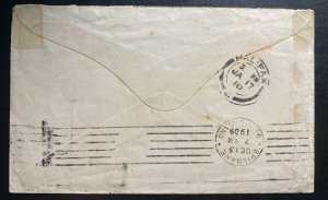 1909 Thursday Island Australia Unframed Cancel Cover To Halifax England