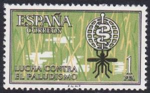 Spain #1152 F-VF Mint NH ** Malaria Eradication