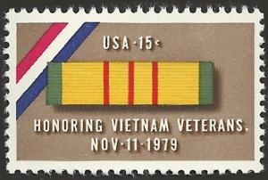 # 1802 MINT NEVER HINGED VIET NAM VETERANS