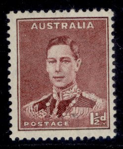 AUSTRALIA GVI SG166, 1½d maroon, M MINT. Cat £11.