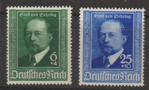 Germany SC B186-187 Mint Never Hinged