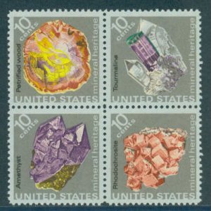 1538-1541 10c Minerals Fine MNH OA0495