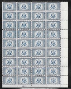 #CE1 MNH Plate Block Sheet of 36