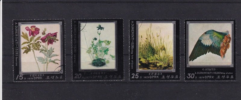 SA Korea 1979 Paintings used stamps